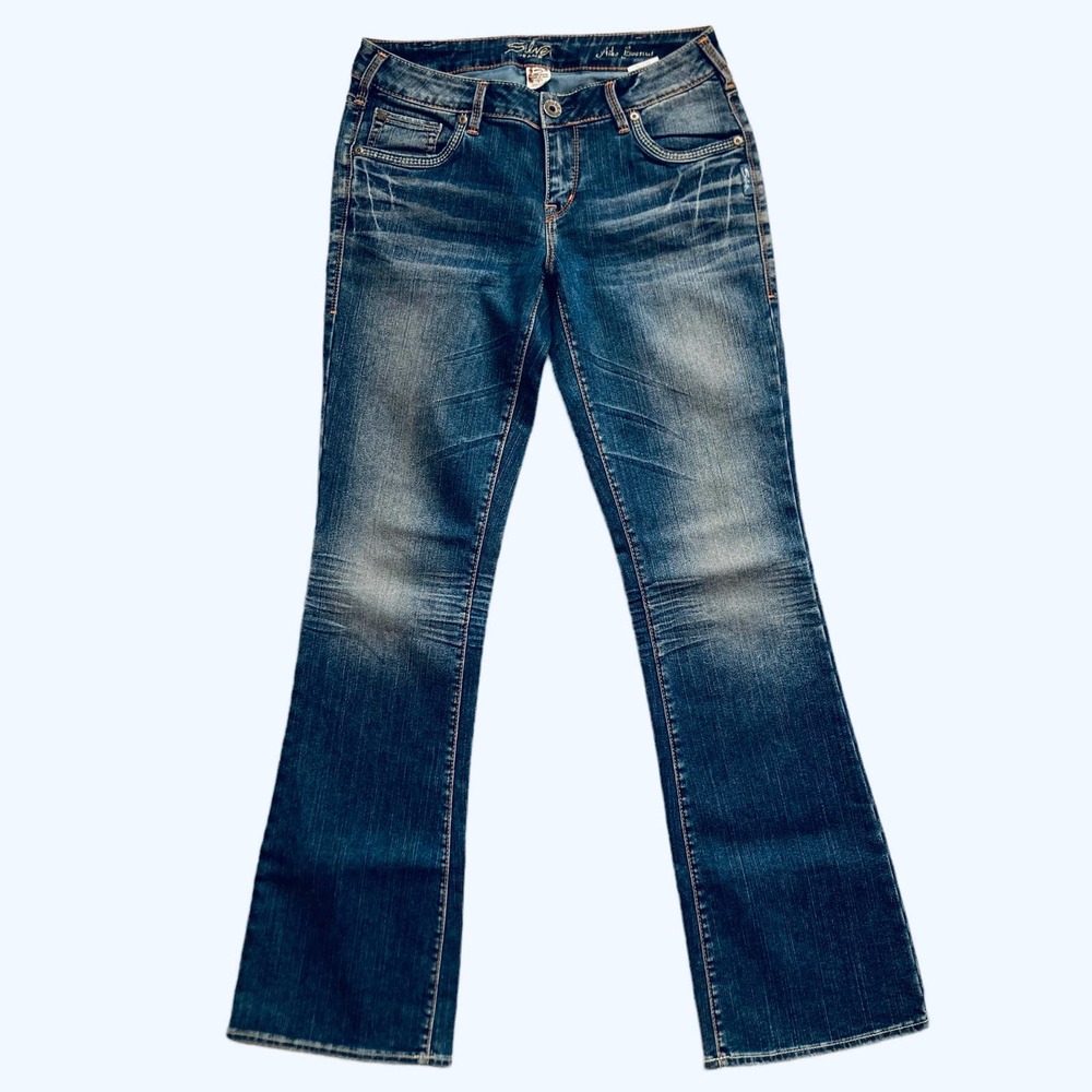 Silver Aiko Bootcut Jeans Size 30x33